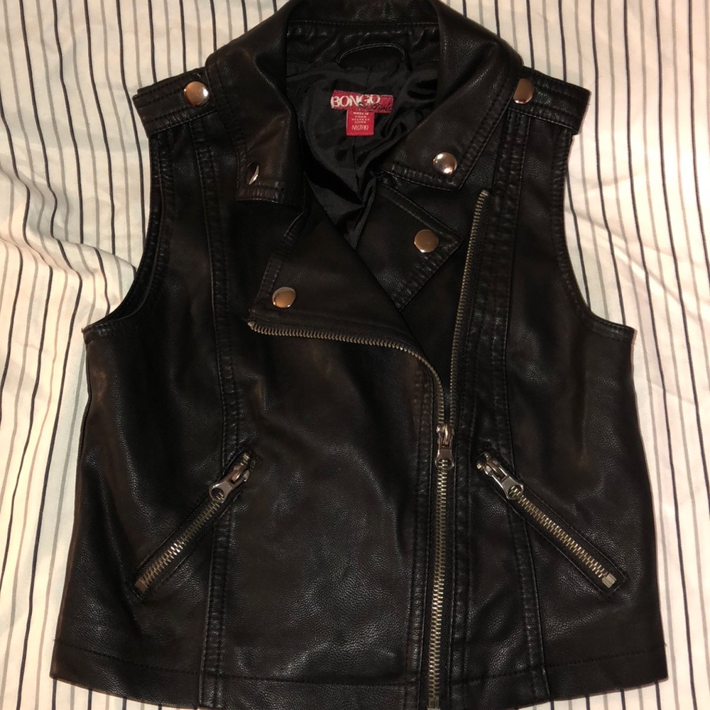 Girls Biker Vest